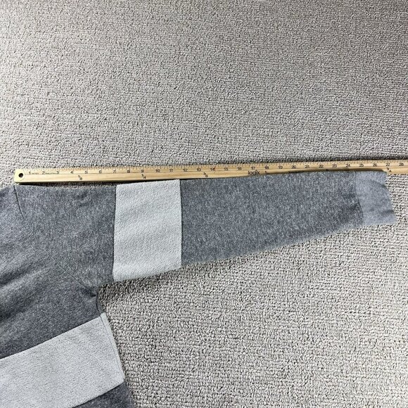 SLVDR Textured Striped Long Sleeve Pullover Sweatshirt Men’s Size Medium - Picture 5 of 6